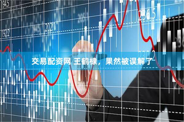 交易配资网 王鹤棣，果然被误解了